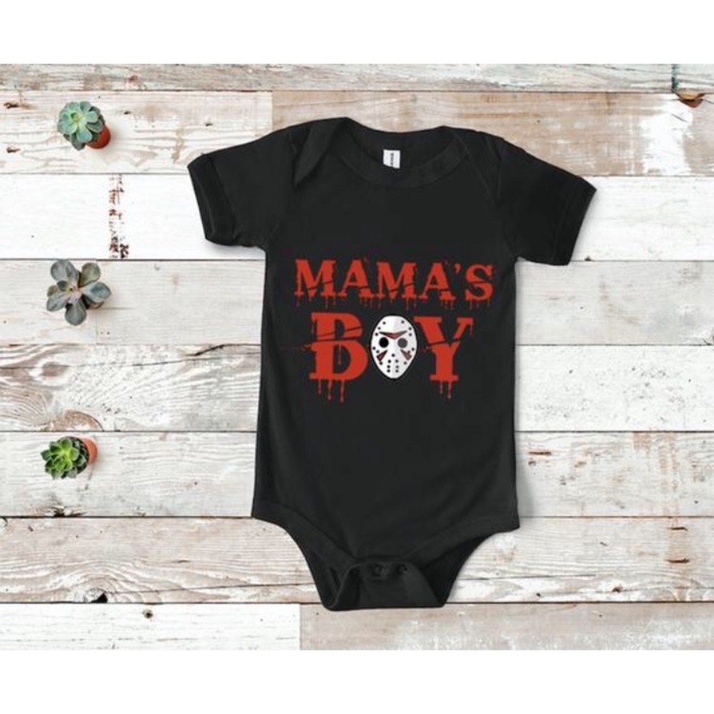 Mamas Boy Jason Horror Movie Friday Infant 1 Piece